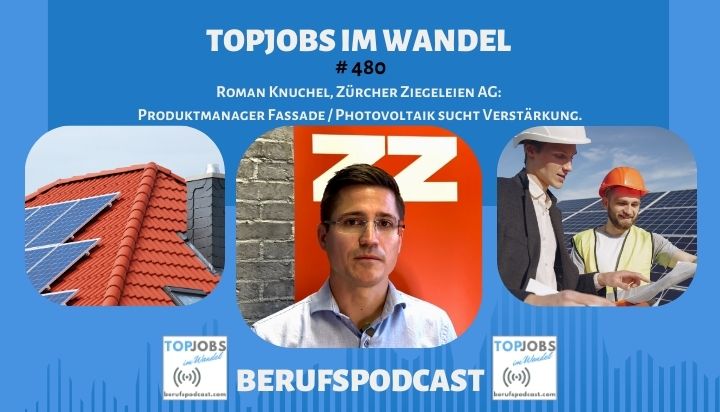 Roman Knuchel, Zürcher Ziegeleien AG: Produktmanager Fassade / Photovoltaik sucht Verstärkung